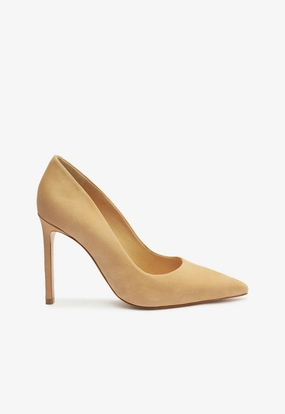 Refined Flowwear Lou High Stiletto Honey Beige Pump