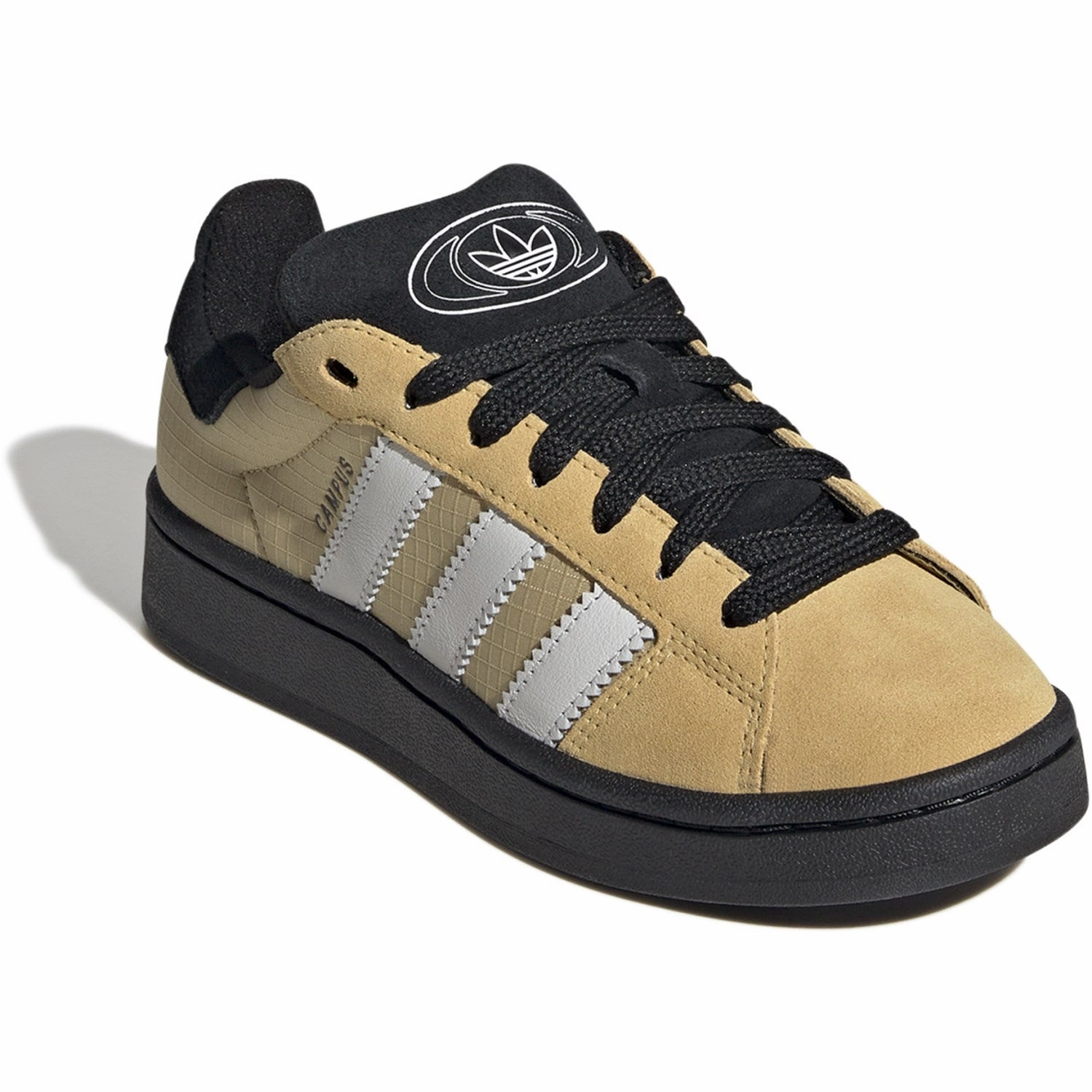 Curated Looks Less Is More Adidas Originals Oat/Crystal White/Core Black Campus 00S J Sneakers