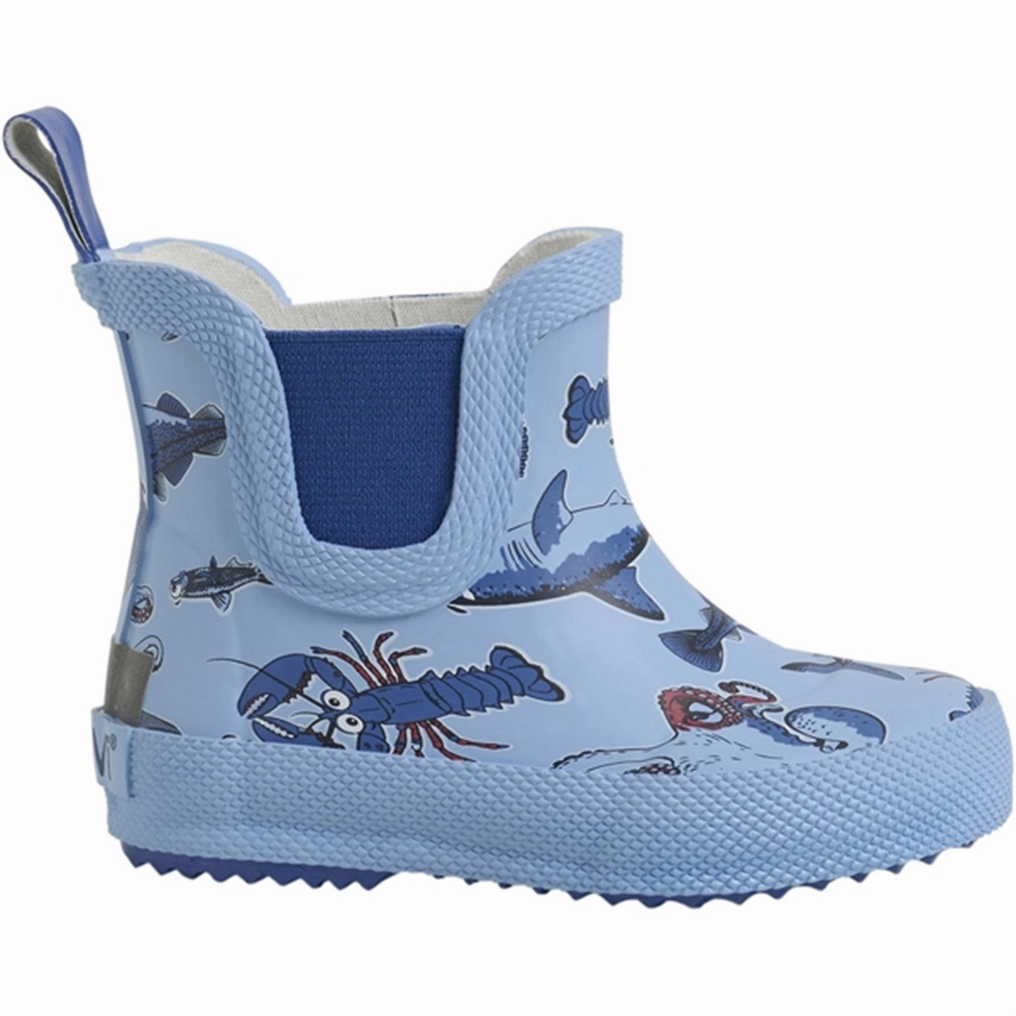 Celavi Rain Boots Aop Federal Blue Smart Layering