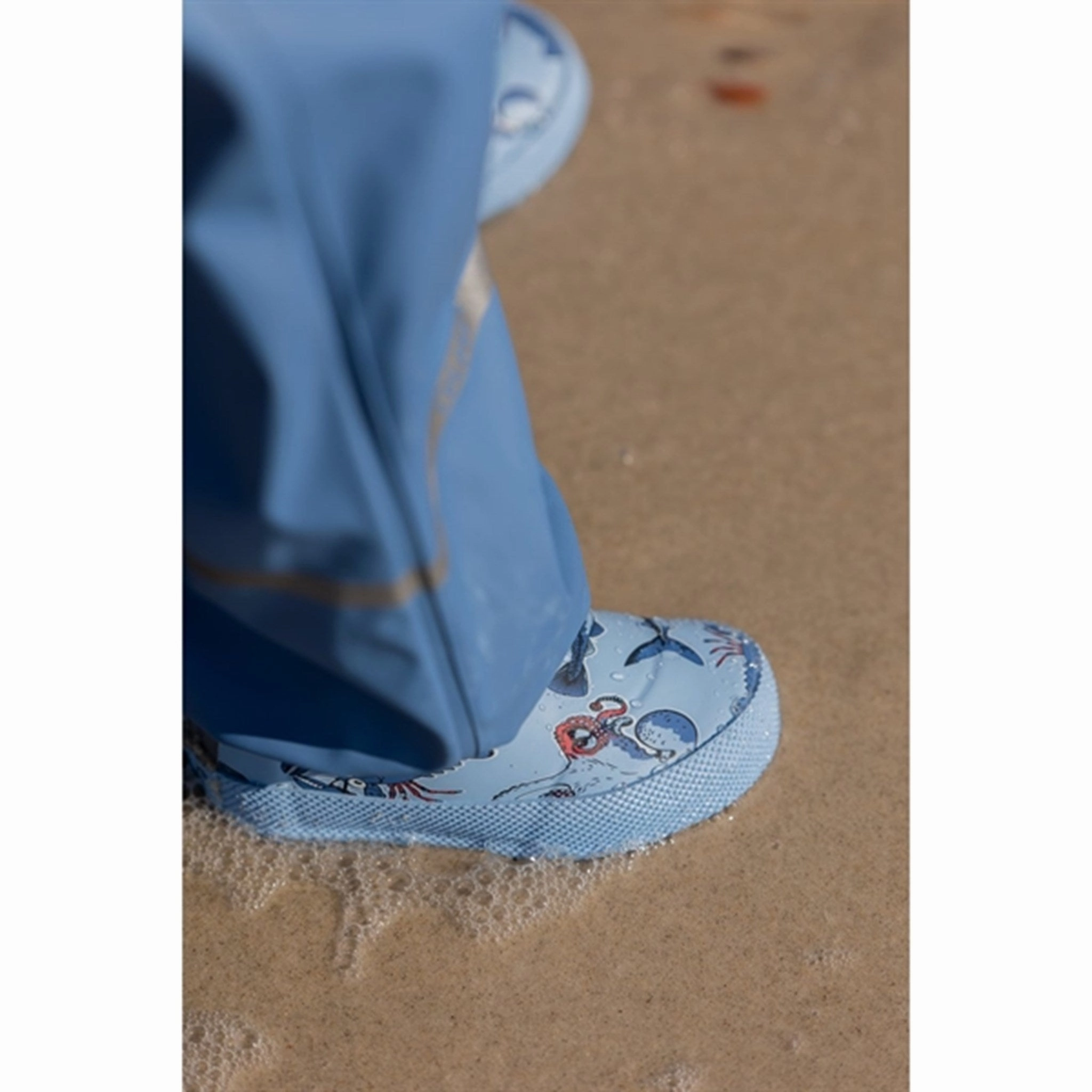 Refined Versatility Motion-Minded Celavi Rain Boots Aop Federal Blue