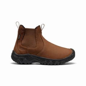 Everyday Motionwear Women'S Greta Ii Waterproof Chelsea  |  Bison/Black