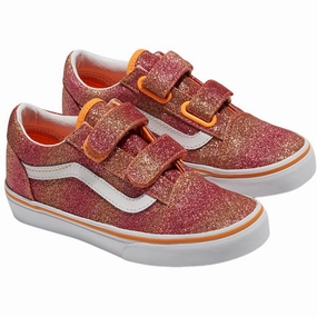 Multi-Context Style Urban Optimized Vans Sunrise Glitter Multi/True White Uy Old Skool V Sneakers