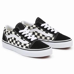 Vans Uy Old Skool Sneakers Primary Check Black/White Cool Experience