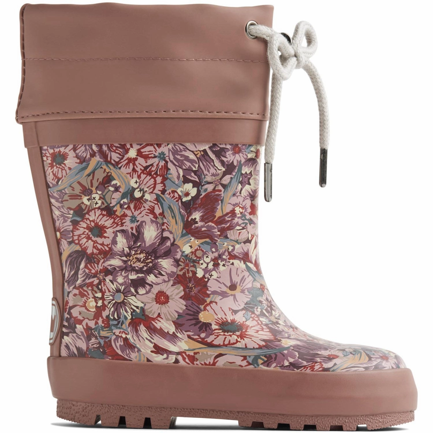 Wheat Flowers In Plenty Rubber Boot Thermo Print Flowwear Confident Comfort