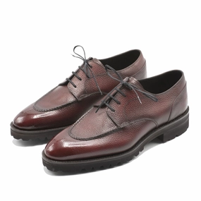 Engineered To Adapt Gaspar Derby Mto - Bordeaux Grain Calf Leather