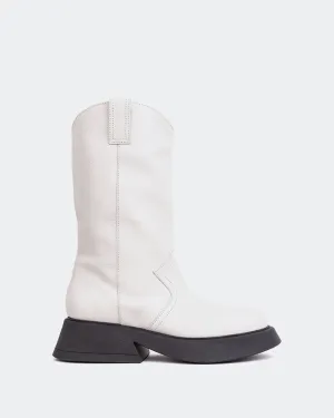 Urban Lifestyle Easy Layering Gaulle Off White Leather