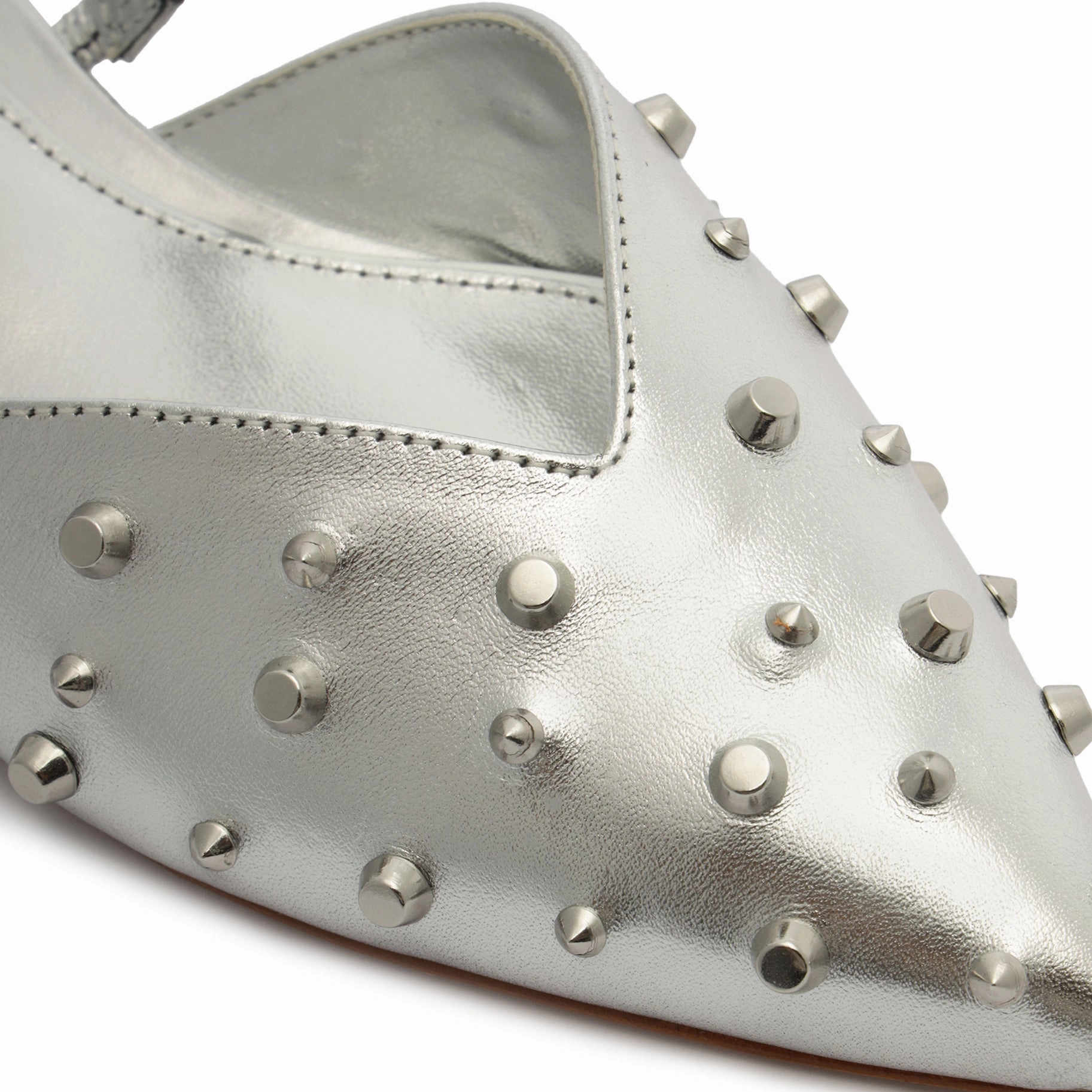 Restless Fit Gayle Metallic Leather Flat