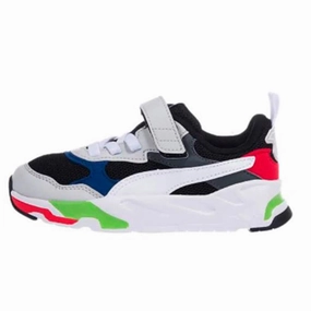 Puma Trinity Ac  Ps Black-White-Vapor Gray-Clyde Royal Sneakers City-Flex Crafted Clarity