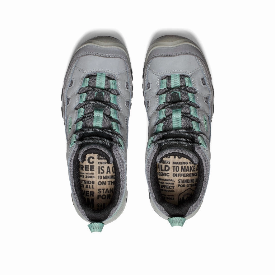 Women'S Targhee Iv Vented Hiking Shoe  |  Alloy/Granite Green Lifestyle Fusion