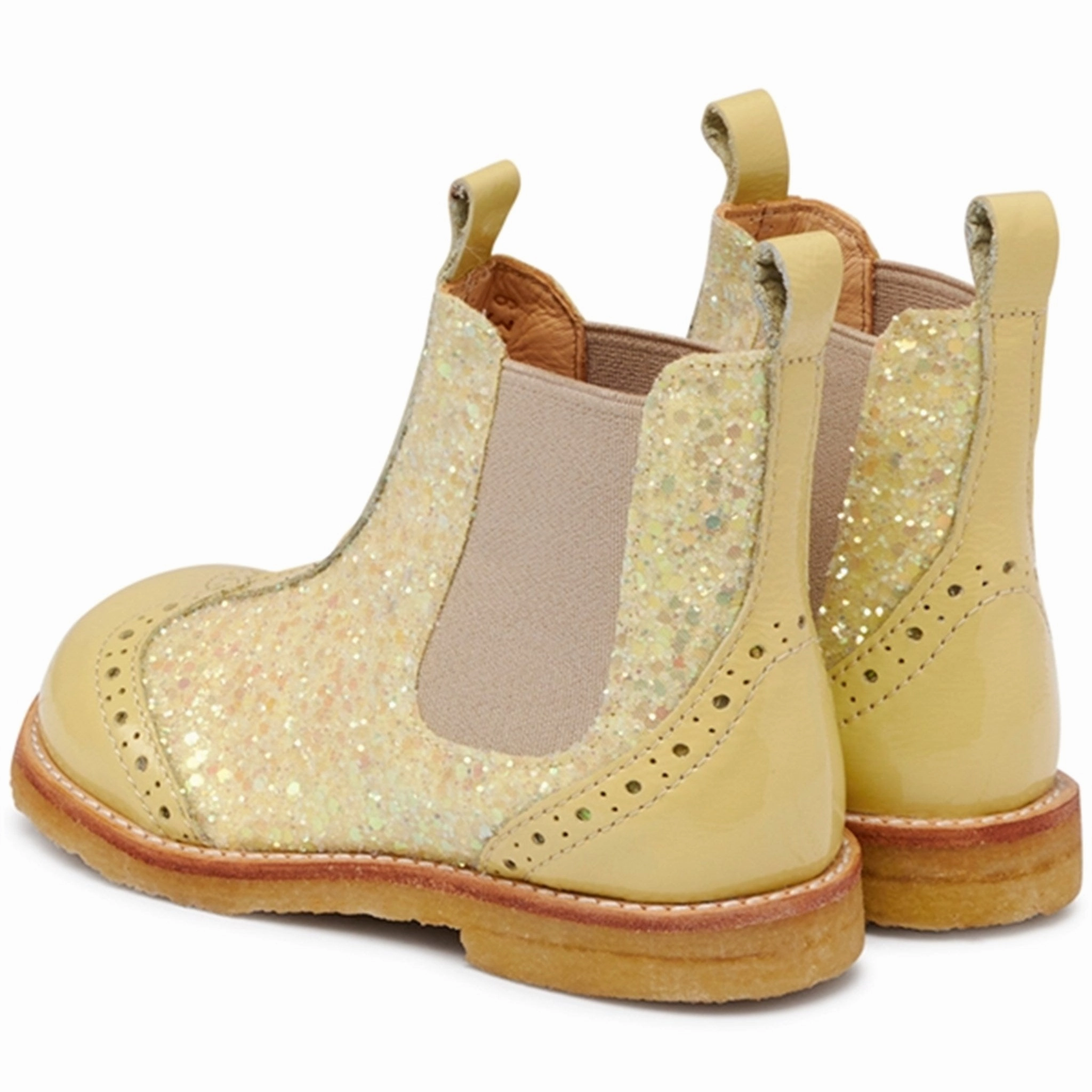 Smart Design Gear Style In Sync Angulus Chelsea W. Elastic Band Light Yellow/Light Yellow Glitter/Beige