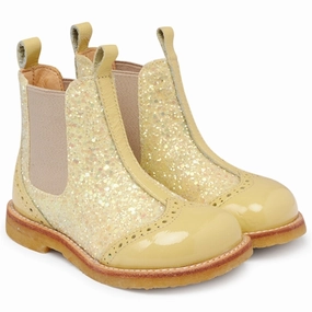 Your Daily Layer Constant Comfort Angulus Chelsea W. Elastic Band Light Yellow/Light Yellow Glitter/Beige