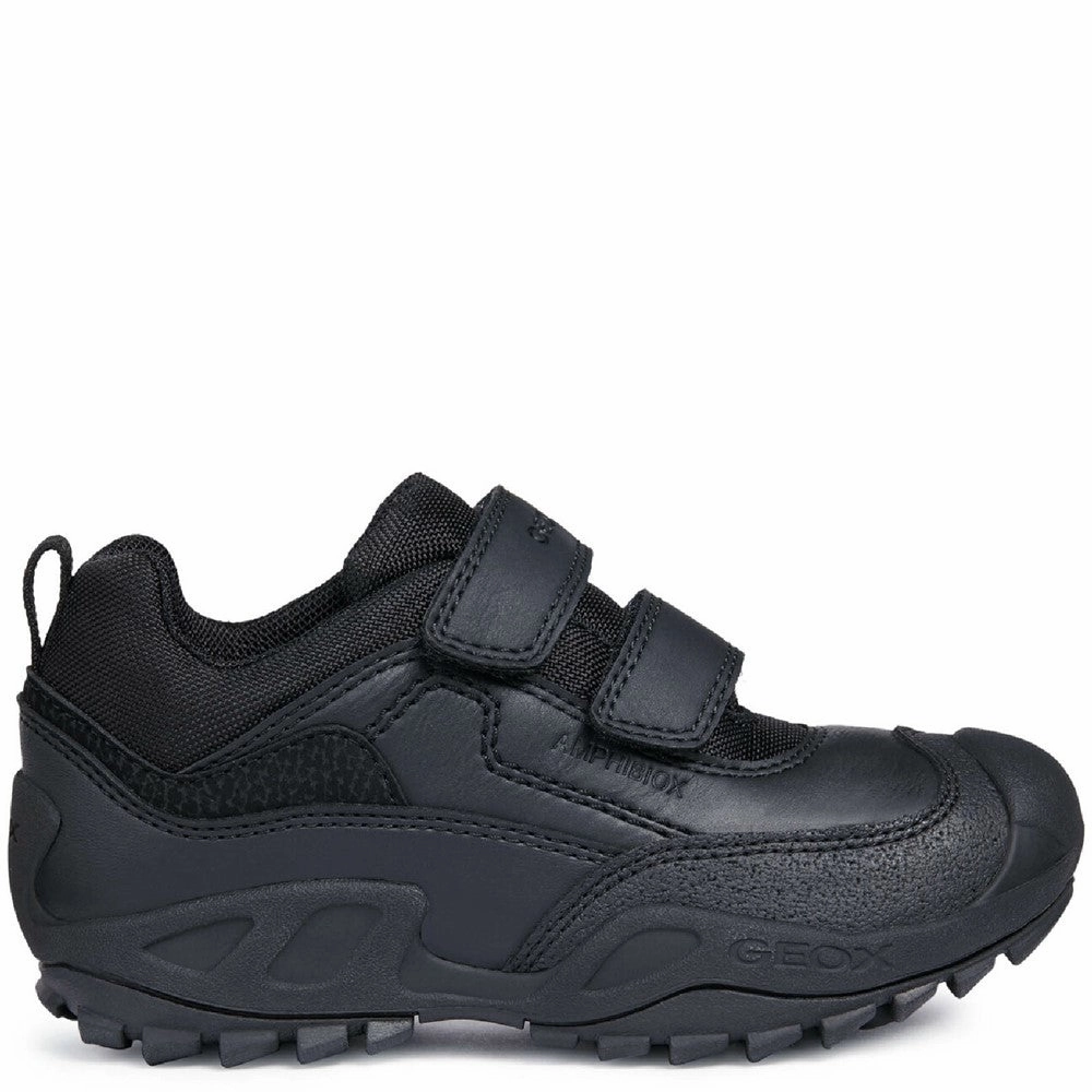 Precision-Made Form Meets Calm Geox J New Savage Boy B A Waterproof Touch Fastening Trainers Size 6 - 7