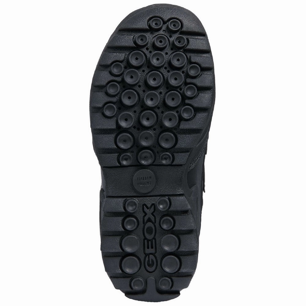 Confident Minimal Ready For Streets Geox J New Savage Boy B A Waterproof Touch Fastening Trainers Size 6 - 7