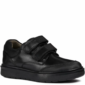 Geox J Riddock B. F Touch Fastening Infant School Shoes Everyday Ease Precision In Style