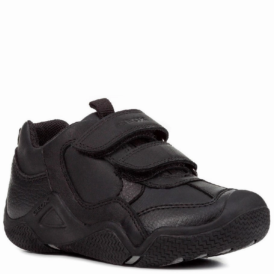 Geox J Wader A Touch Fastening Junior School Shoes Ready-To-Flow