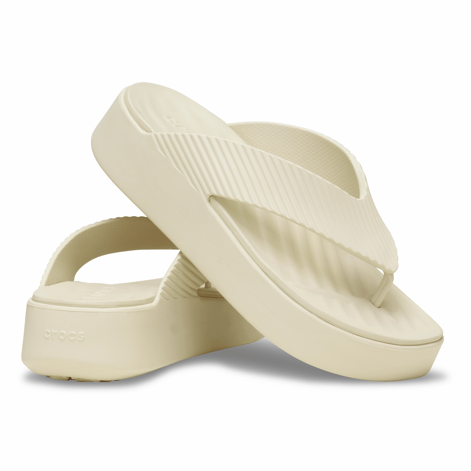 Quiet City Style Getaway Groove Platform H-Strap Sandal