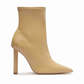 Coolly Crafted Structured Motion Gia Nappa Leather Bootie