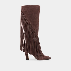 Giano Boots Mahogany Suede Soft Power Feel-Based Fashion