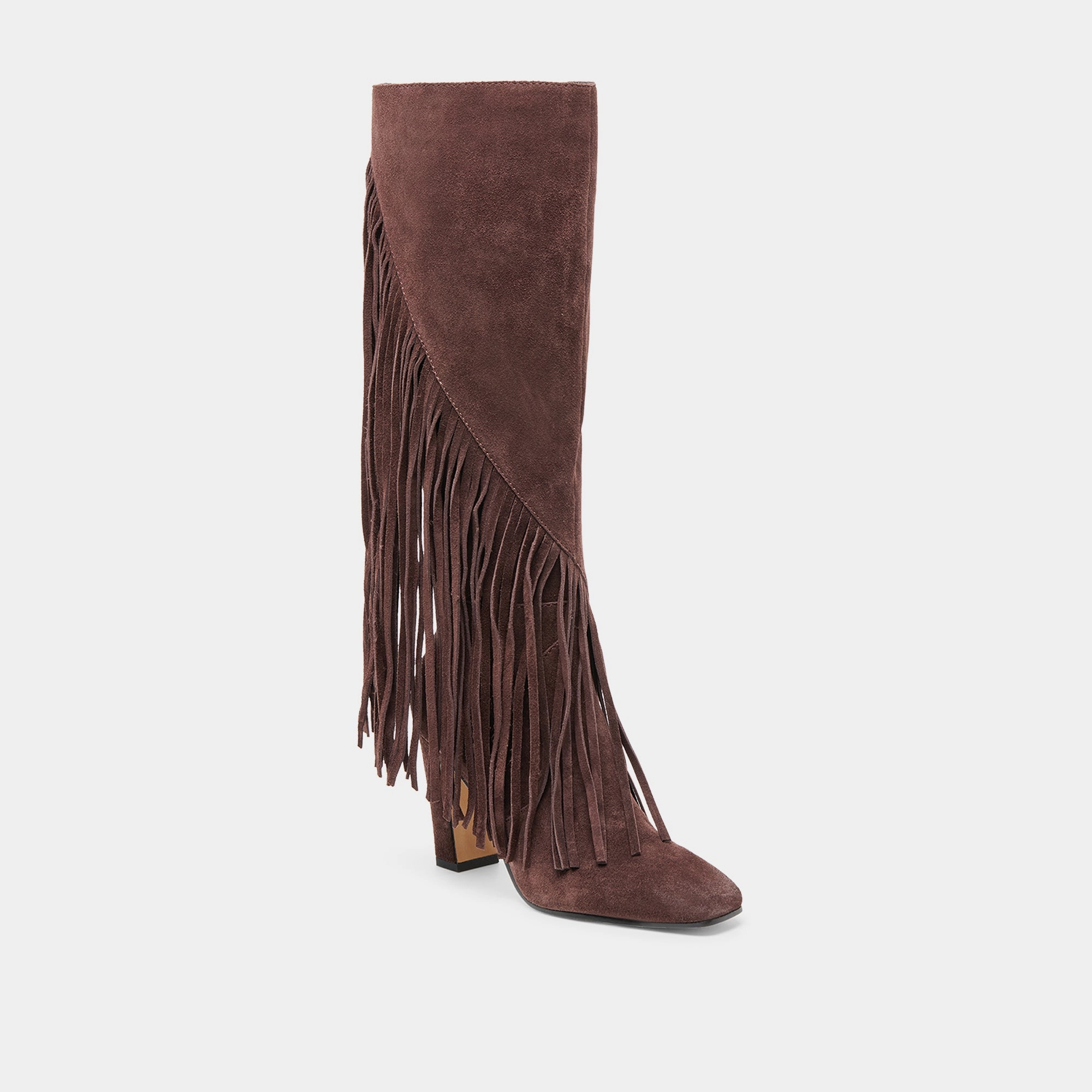 Dynamic Looks Easy Motion Giano Boots Mahogany Suede