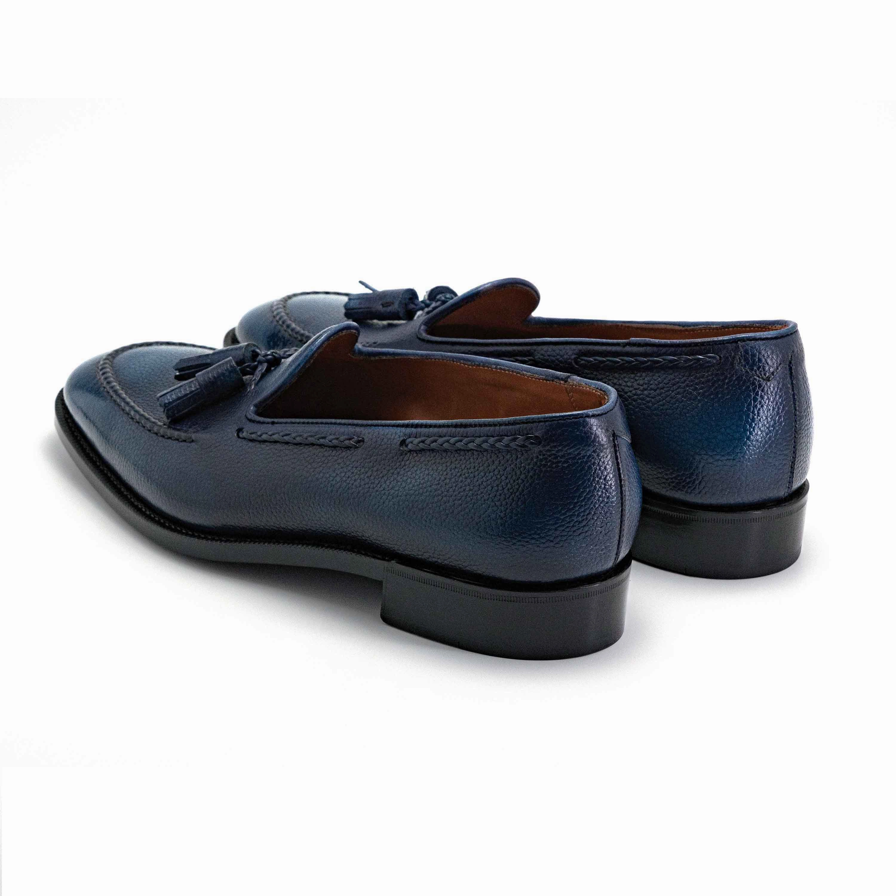 Modern Tone Smart Casual Gillespie Tassel Loafer - Marina Handmade Patina