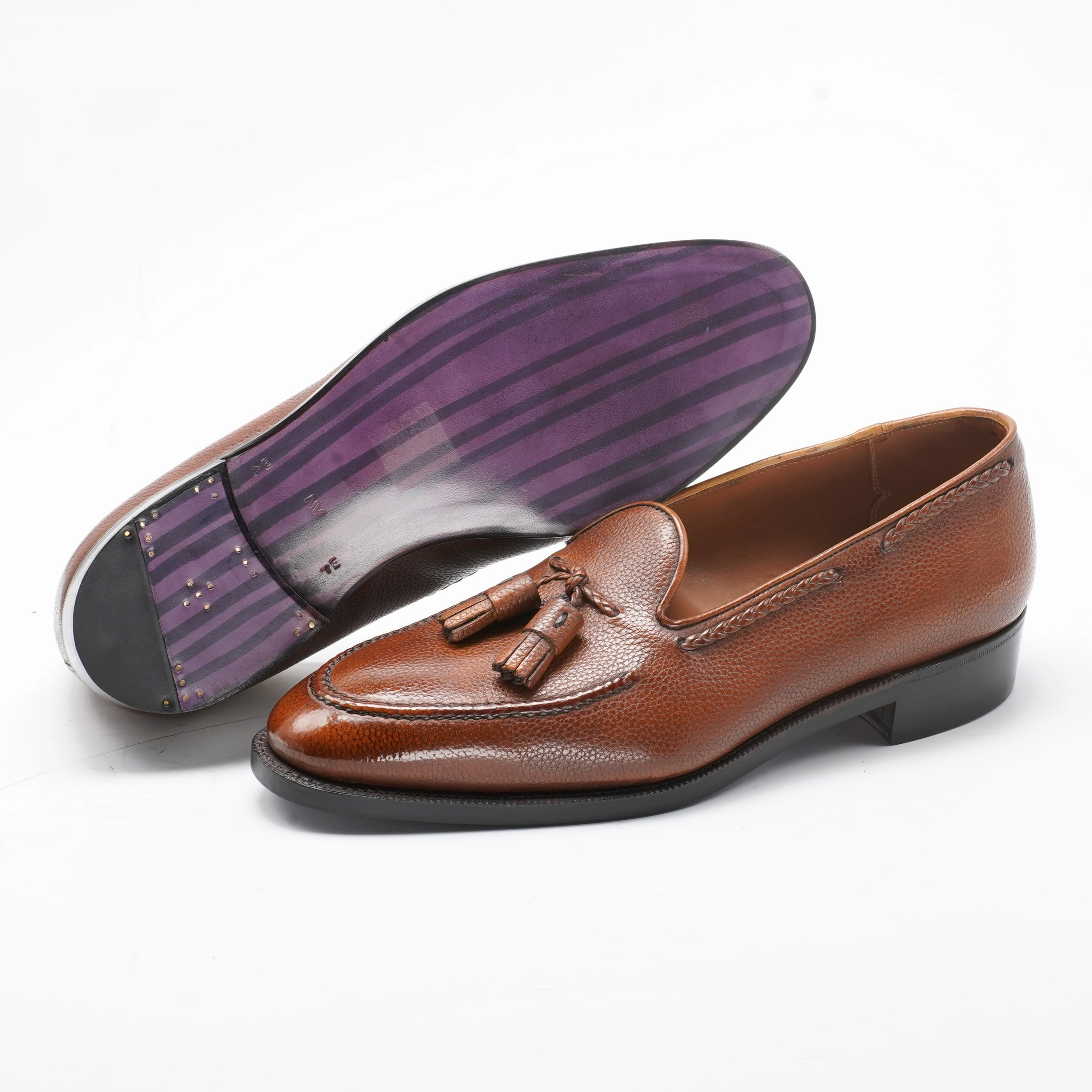 Gillespie Tassel Loafer Mto - Chestnut Designed To Layer