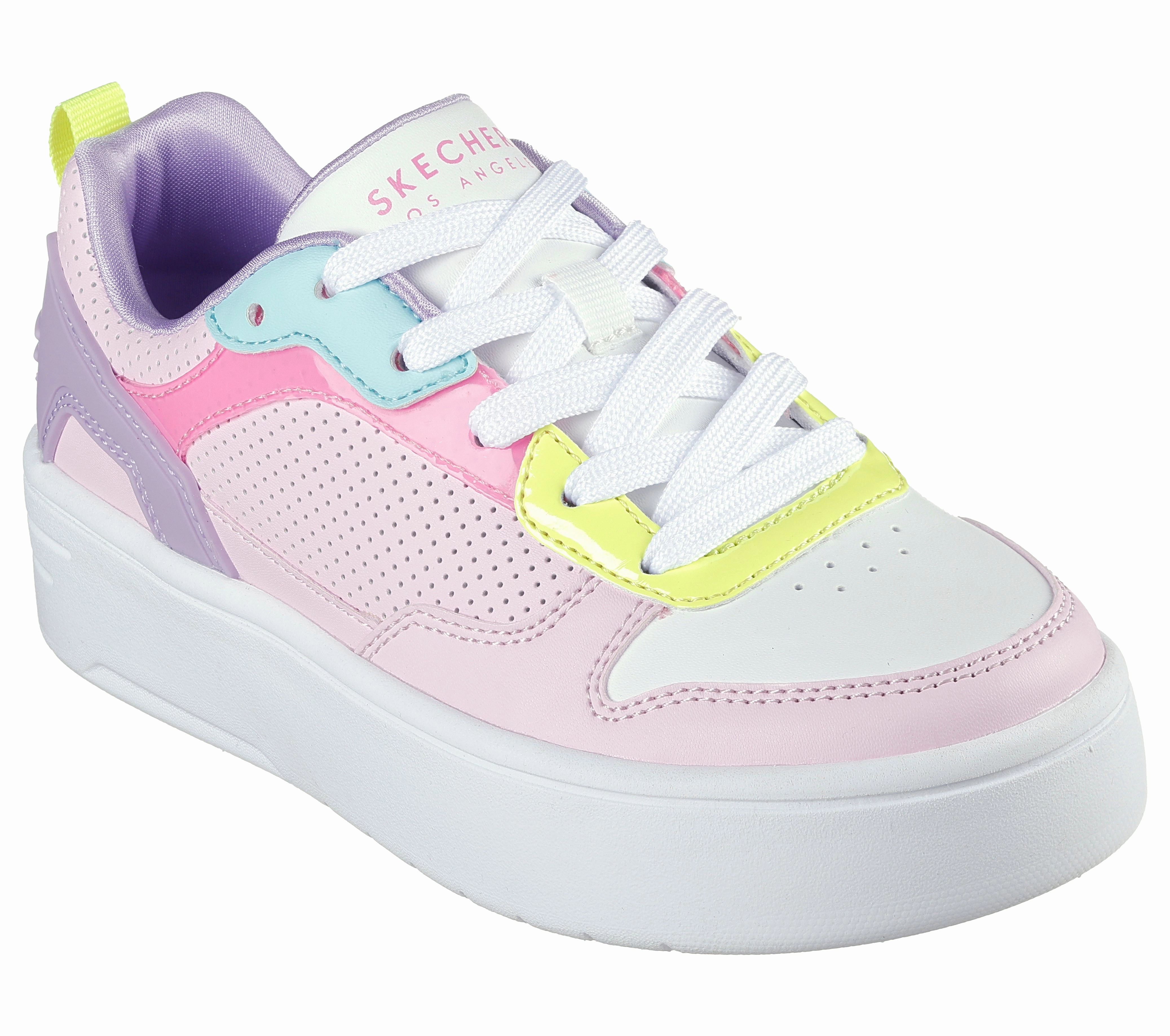 Elevated Layers Girls Court High Colour Crush