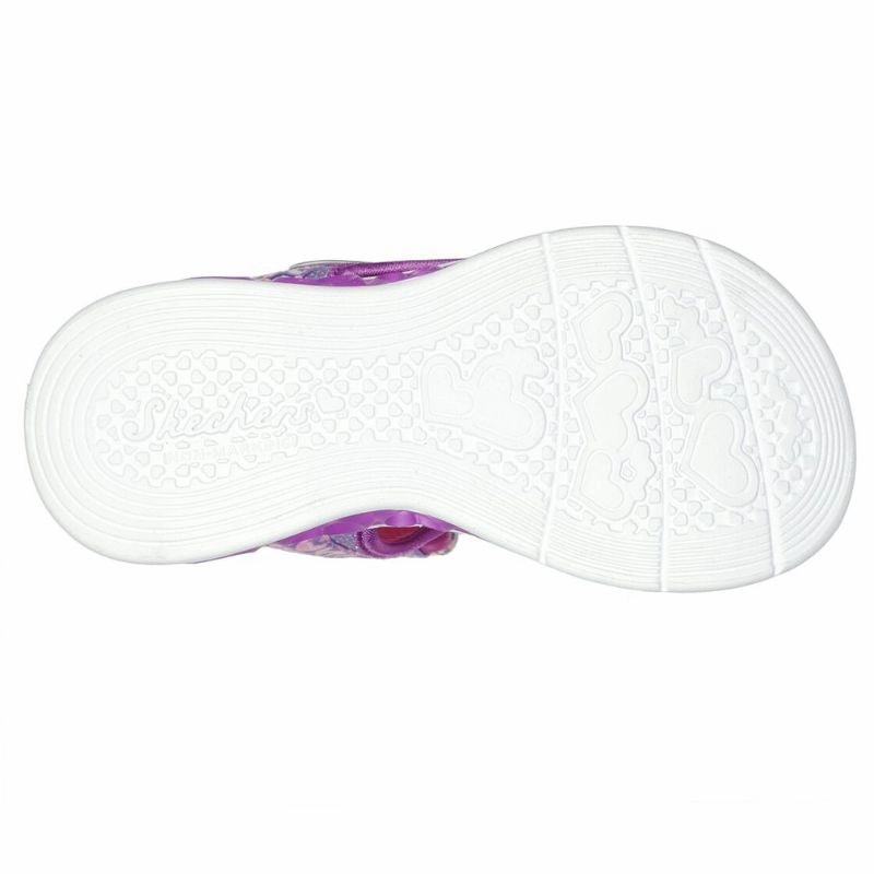 Girls Flutter Hearts Sandal Mobility Made Easy