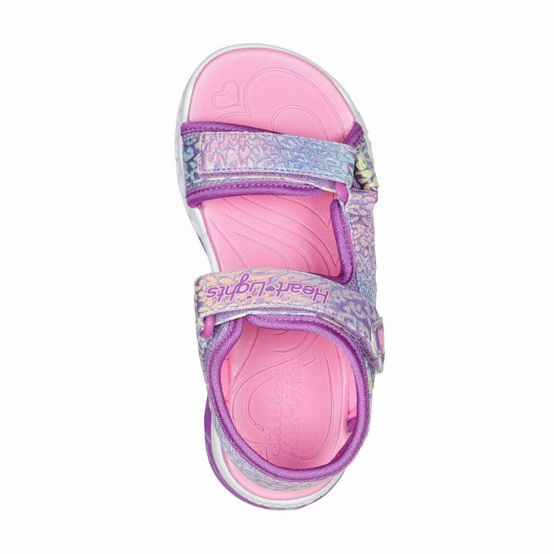 Girls Flutter Hearts Sandal Core Elements Your Rhythm Layer