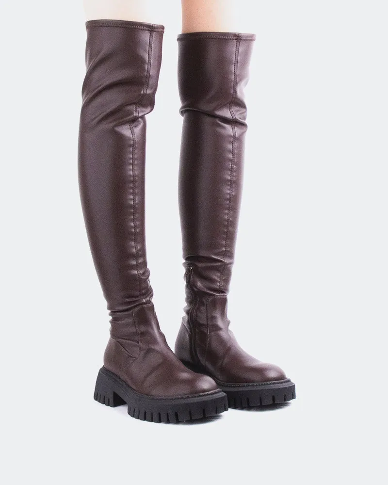Gironde Brown Stretch Everyday Uniform Motion Elements