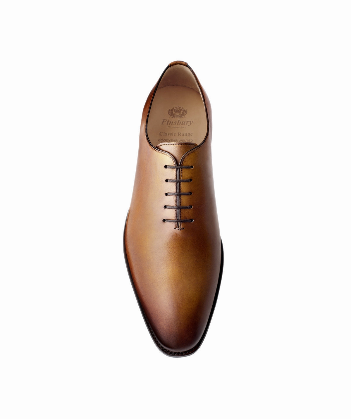 Giulia Patinated Brown Oxford Shoes Fit To Adapt Style In Sync