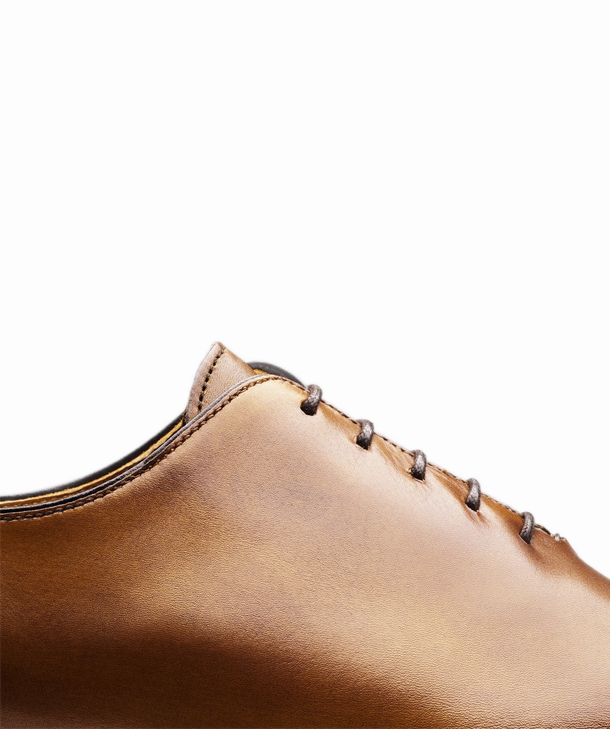 Anywhere Utility Giulia Patinated Brown Oxford Shoes