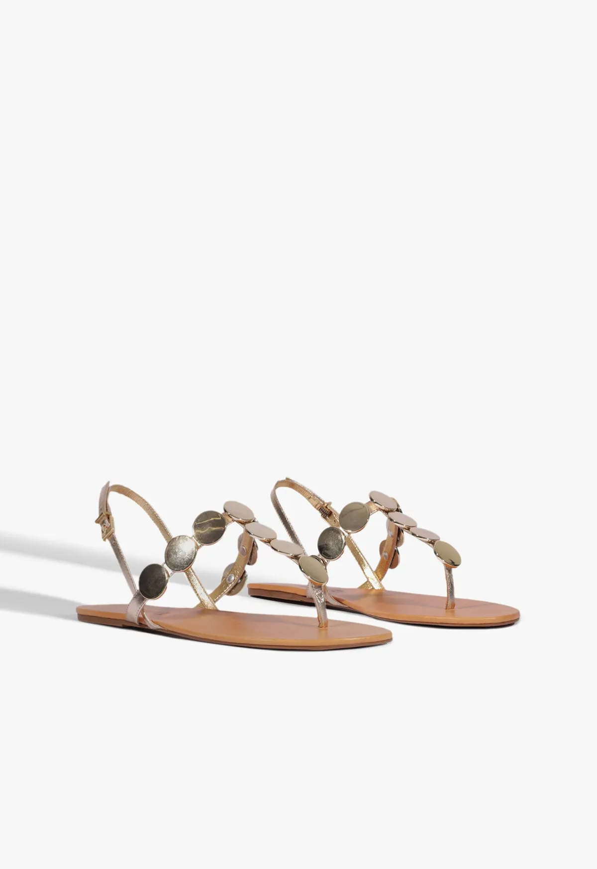 Acacia Gold Leather Sandal Crafted Clarity Your Daily Layer
