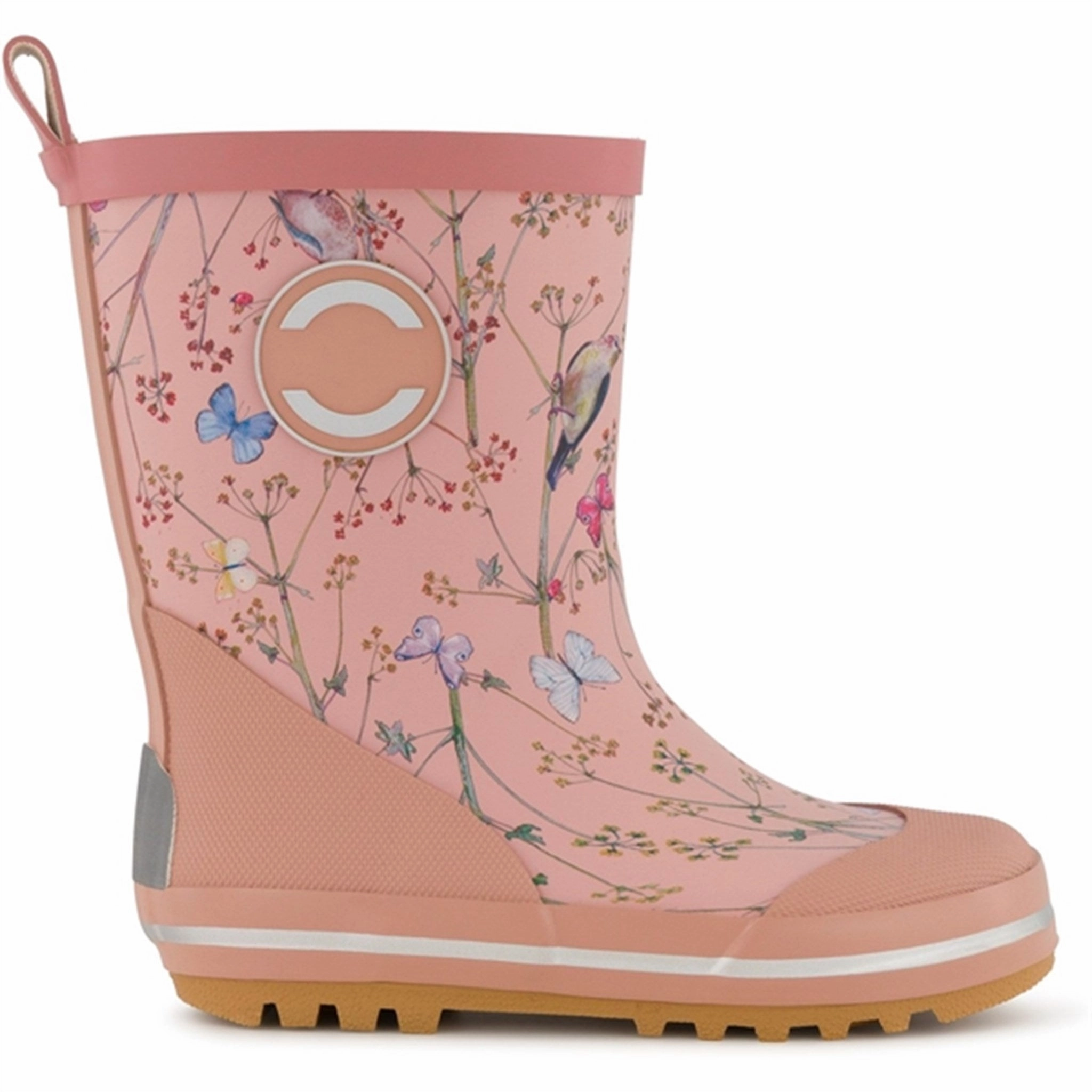 Mikk-Line Printed Wellies Warm Taupe Responsive Fit