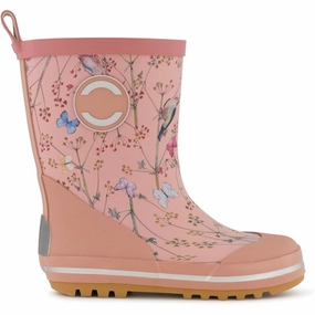 Mikk-Line Printed Wellies Warm Taupe Responsive Fit