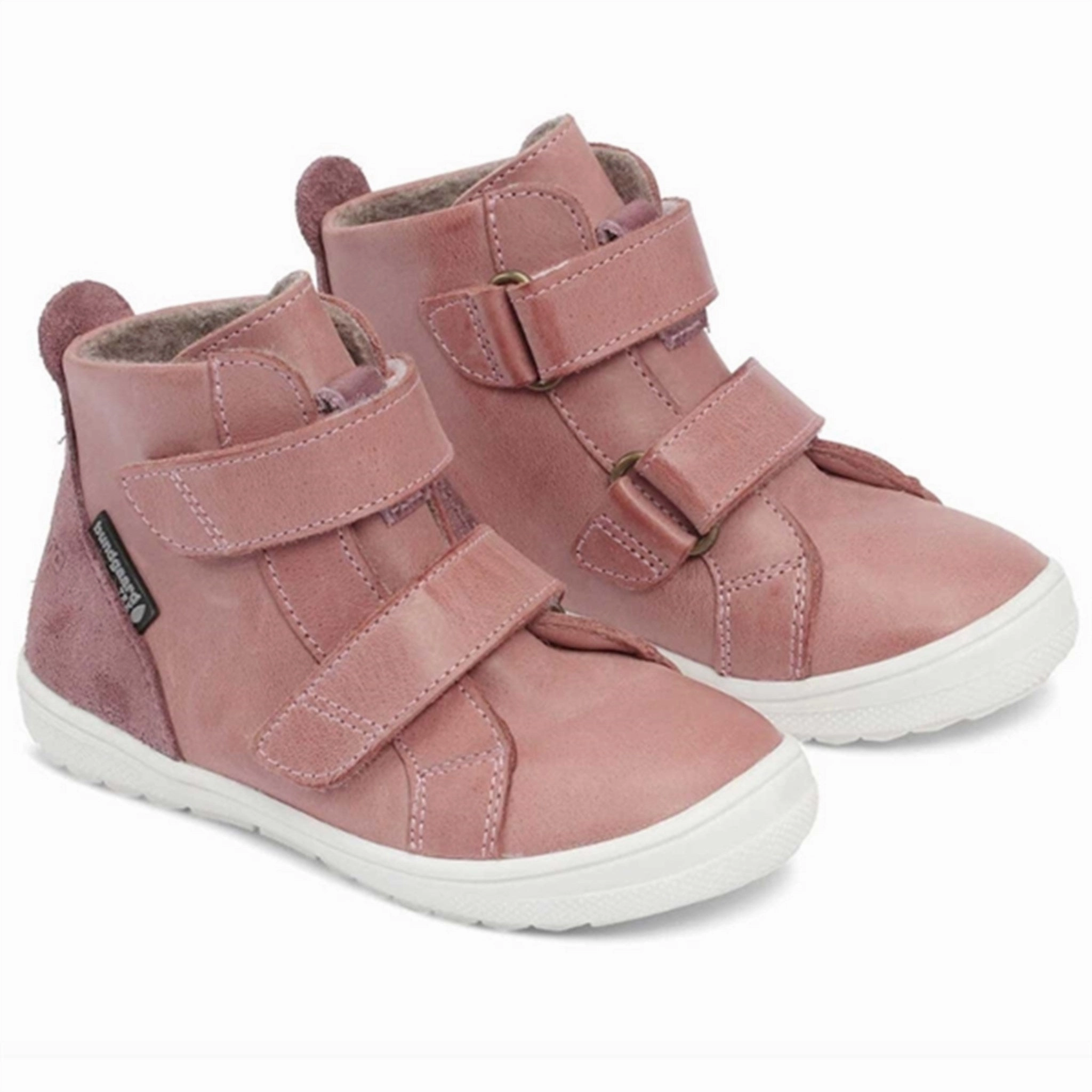Bundgaard Storm Velcro Tex Shoes Old Rose Future Lines Confident Minimal