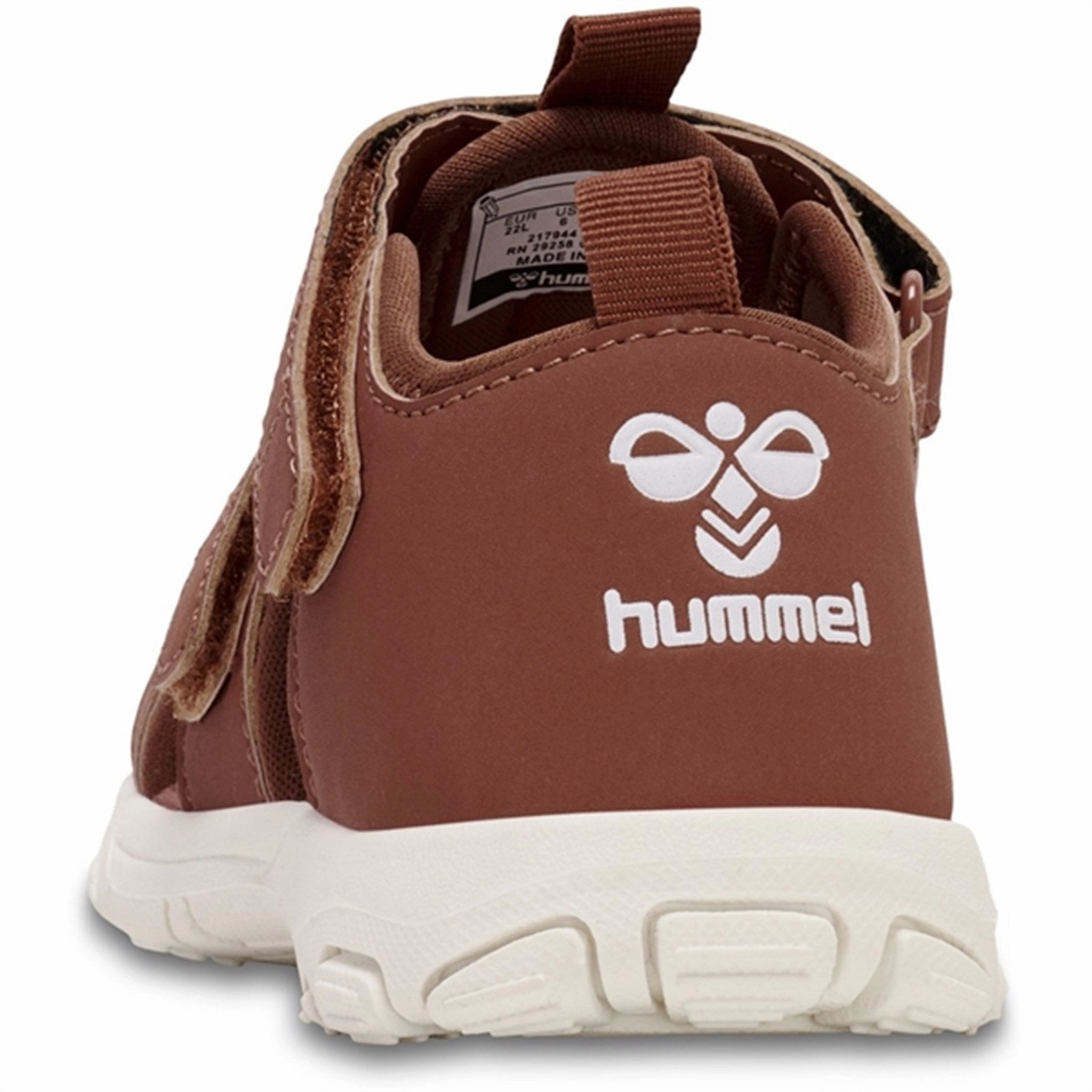 Cool Rhythm Simple City Hummel Velcro Infant Sandal Chutney