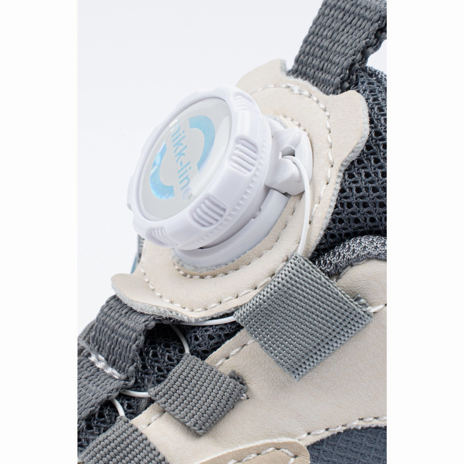 Mikk-Line Faded Denim Sneakers With Spin Layer Smart Engineered Comfort