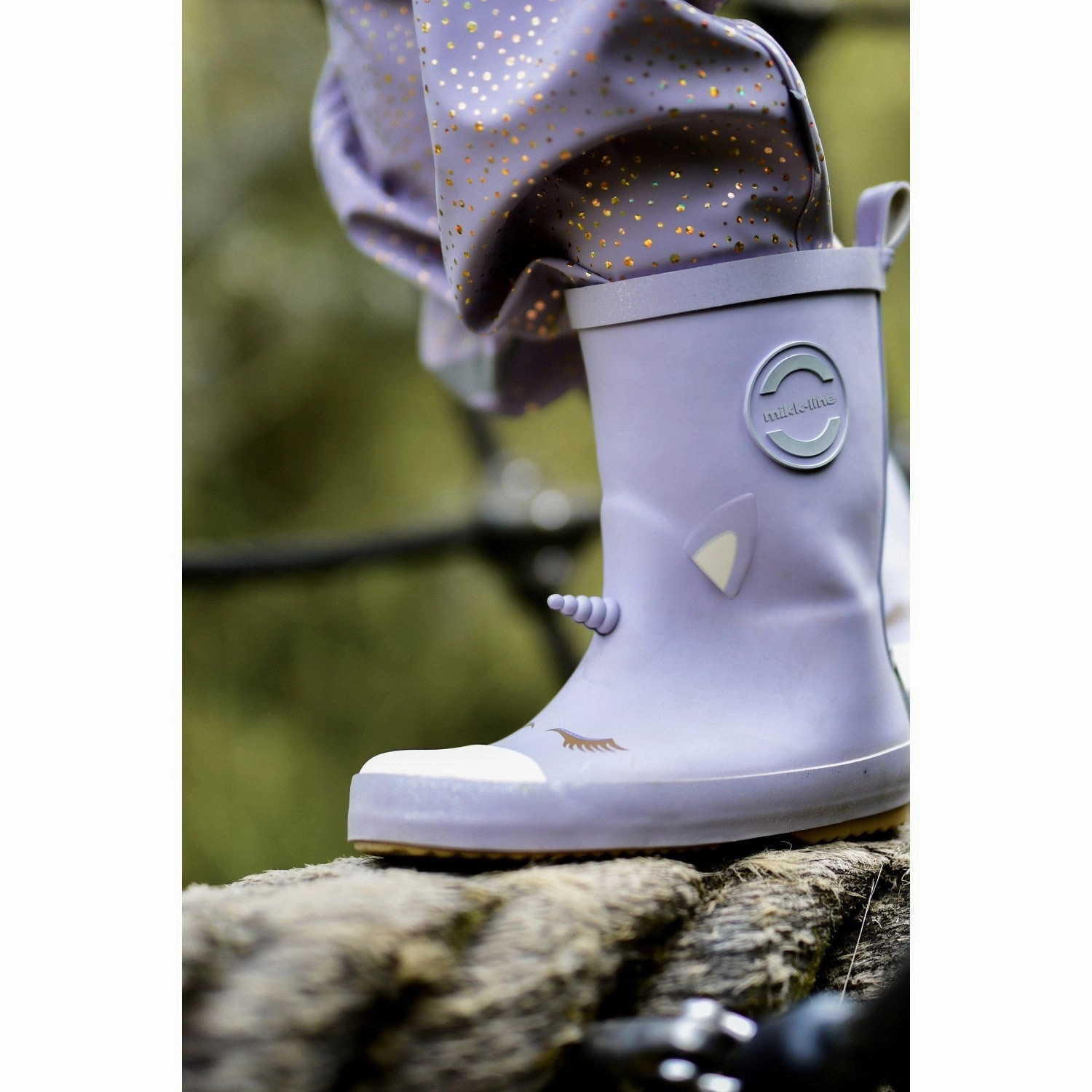 Crafted For Presence Mikk-Line Lavender Aura Unicorn 3D Wellies