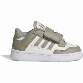 Adidas Originals Silver Pebble/Cloud White/Ftwr White Rapid Court Cf I Sneakers Elevated Minimal