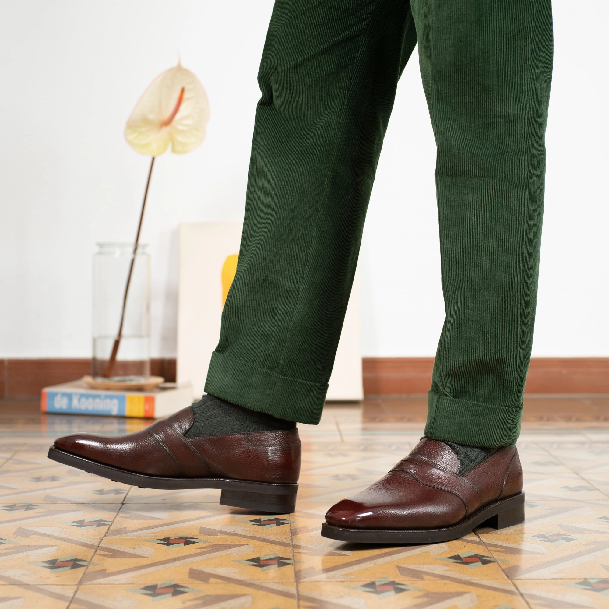 Pepe Penny Loafer Mto - Marron Mediterraneo Evolved Form