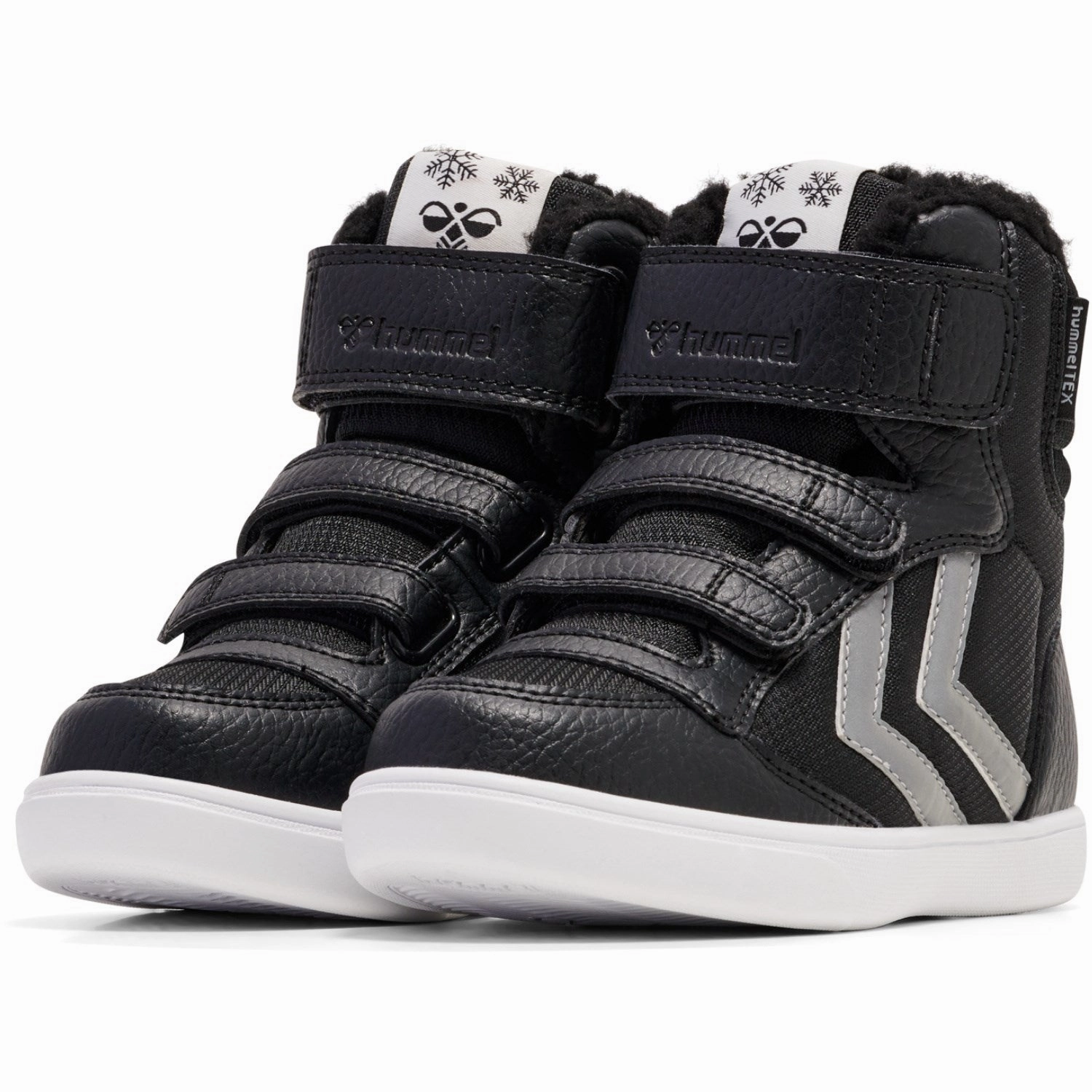 Future-Forward Comfort Hummel Black/Grey Stadil Super Poly Boot Mid Tex Jr