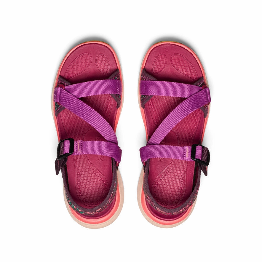 Rhythm Of Life Women'S Leiki Open-Toe Sandal  |  Plum Perfect/Dubarry