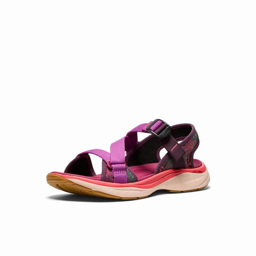 Progressive Living Women'S Leiki Open-Toe Sandal  |  Plum Perfect/Dubarry