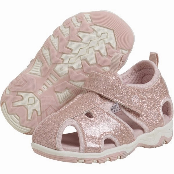 Color Kids Baby Sandals With Velcro Strap Chalk Pink Clean-Forward