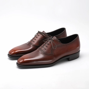 Cool And Clean Marcel Adelaide Oxford Mto - Brown & Cognac Patina