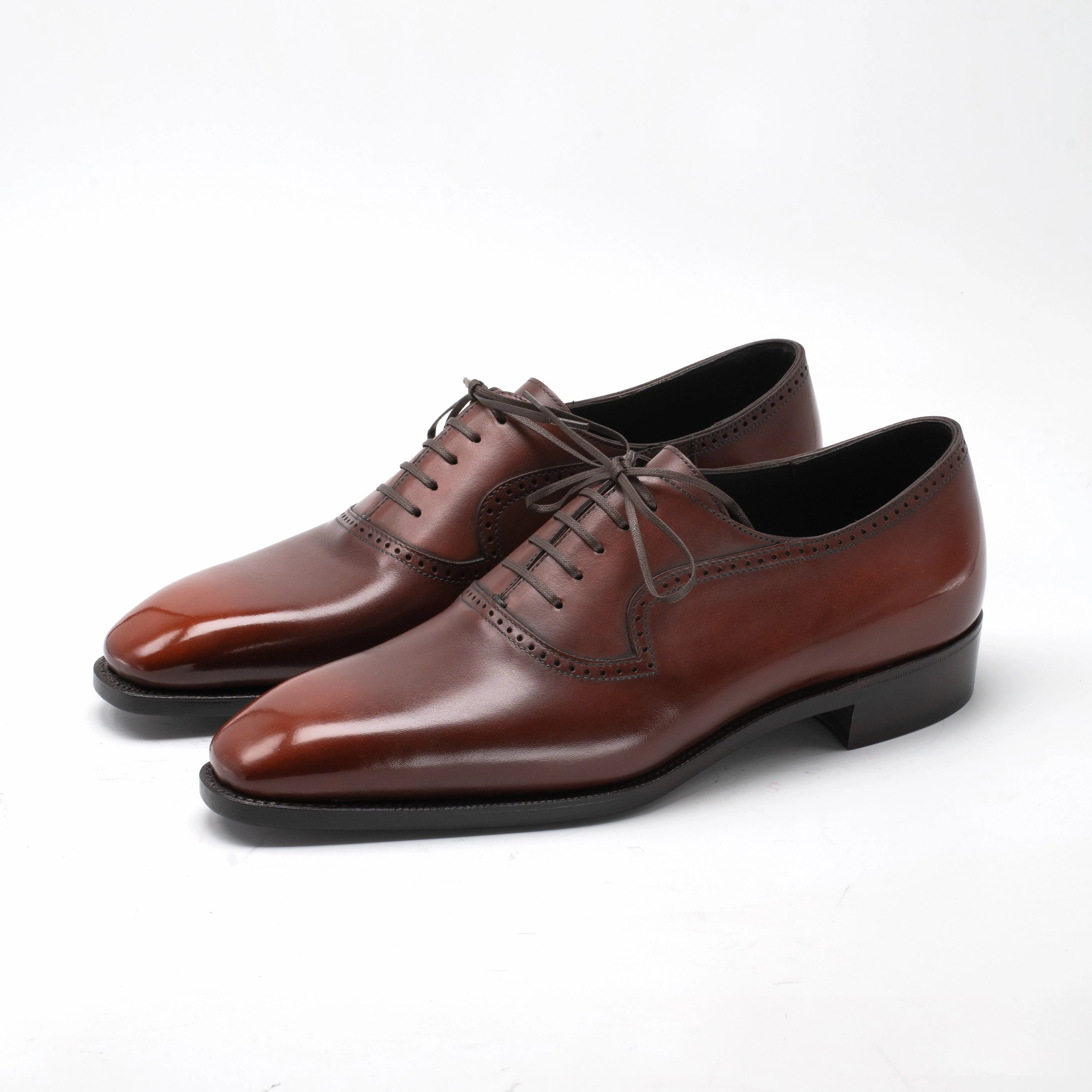 Cool And Clean Marcel Adelaide Oxford Mto - Brown & Cognac Patina