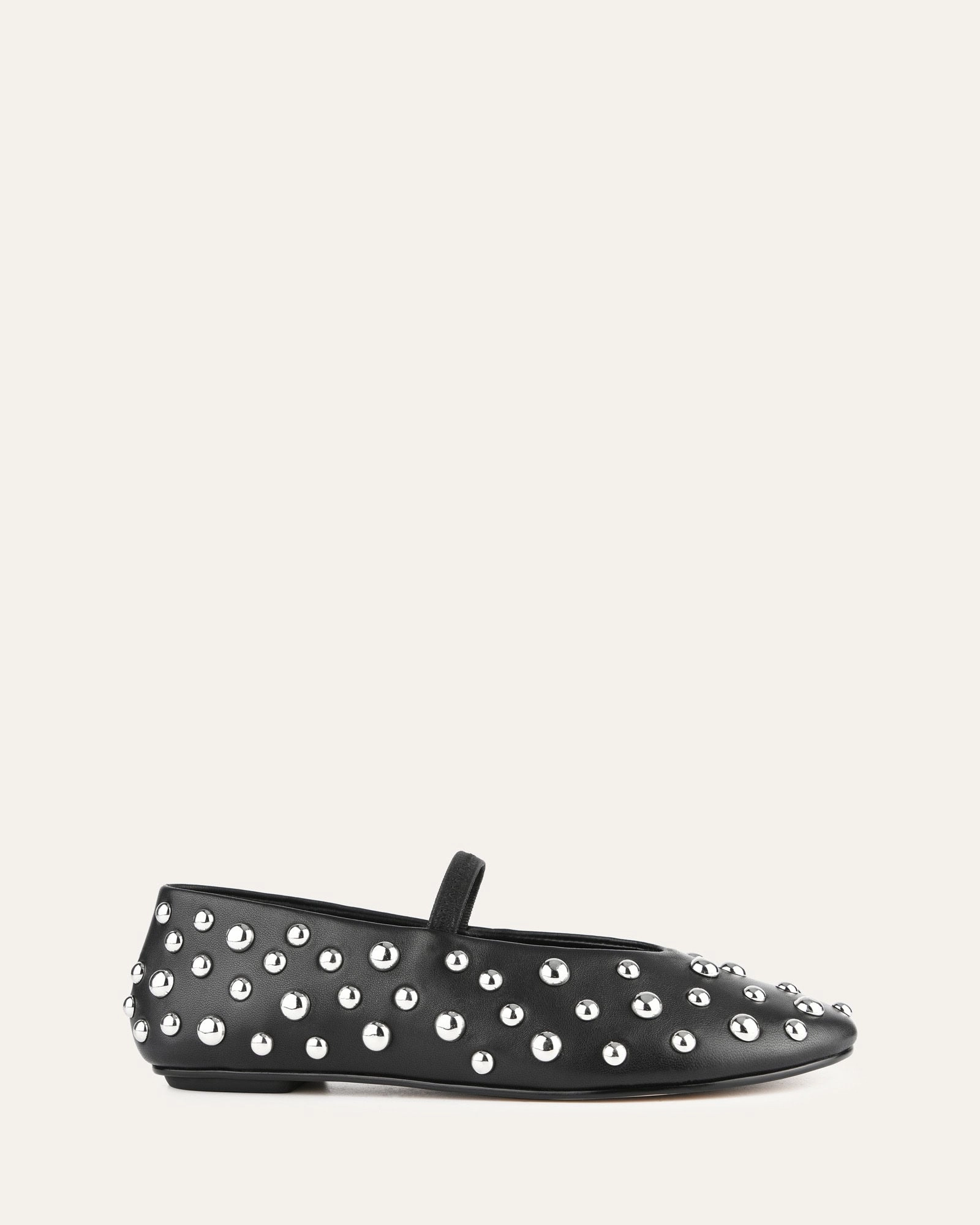 Motion-Driven Wear Goldie Casual Flats Black Leather