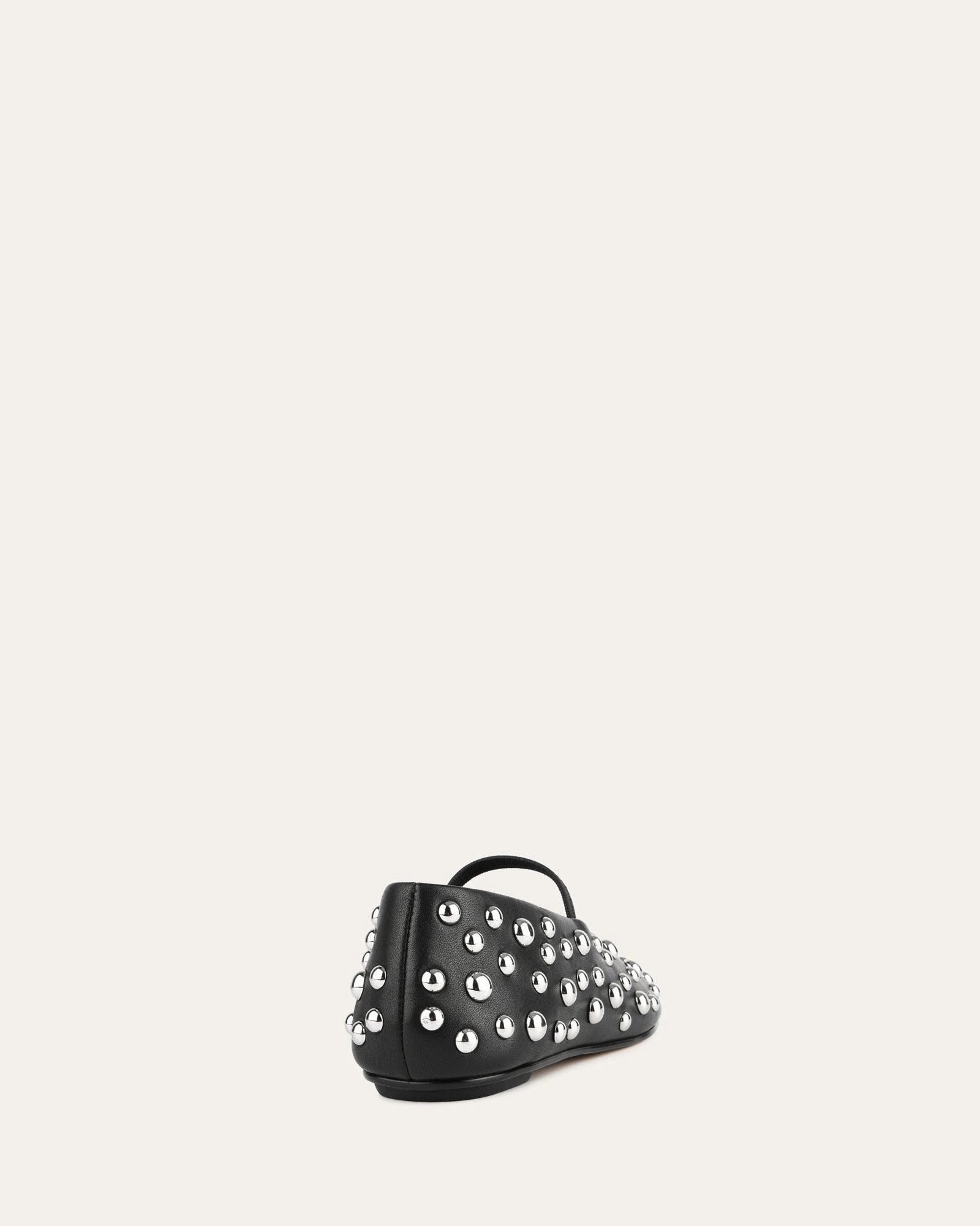 Goldie Casual Flats Black Leather Weekend Ready