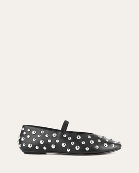 Motion-Driven Wear Goldie Casual Flats Black Leather