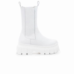 Goyle White Leather Confident Comfort